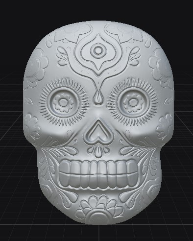 El modelo 3D desarrollado a partir de esa foto